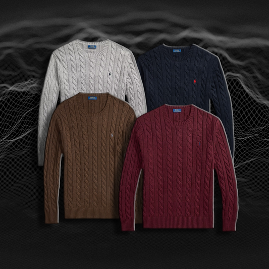 Ralph Lauren Cable-Knit Cotton Sweater Supplier